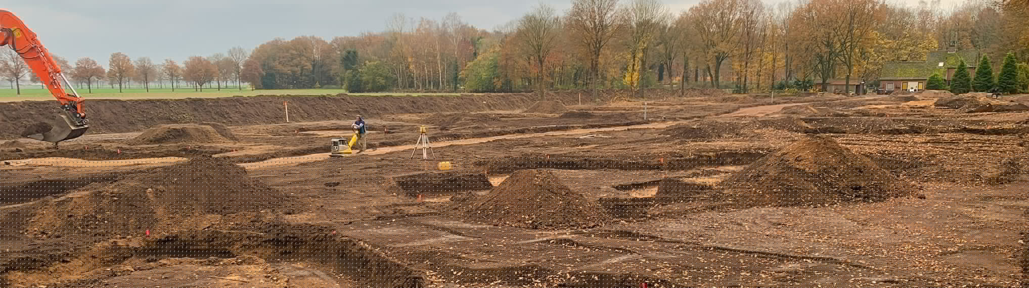 Allround grondwerker aan het werk